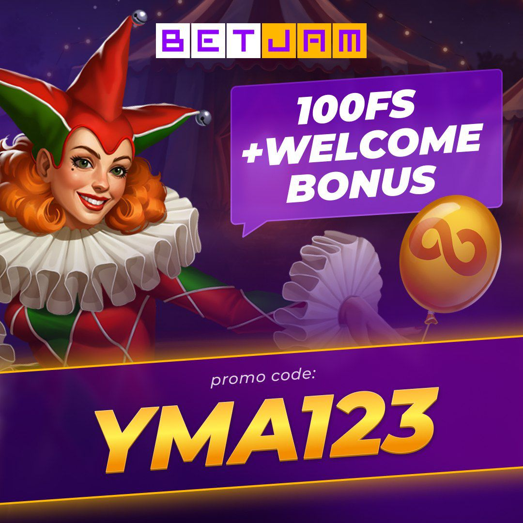 BETJAM — 100% FS + Welcome Bonus con el código BETJAM